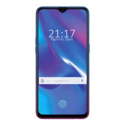 Protector Cristal Templado Frontal Completo Negro para Oppo RX17 Neo Vidrio 2