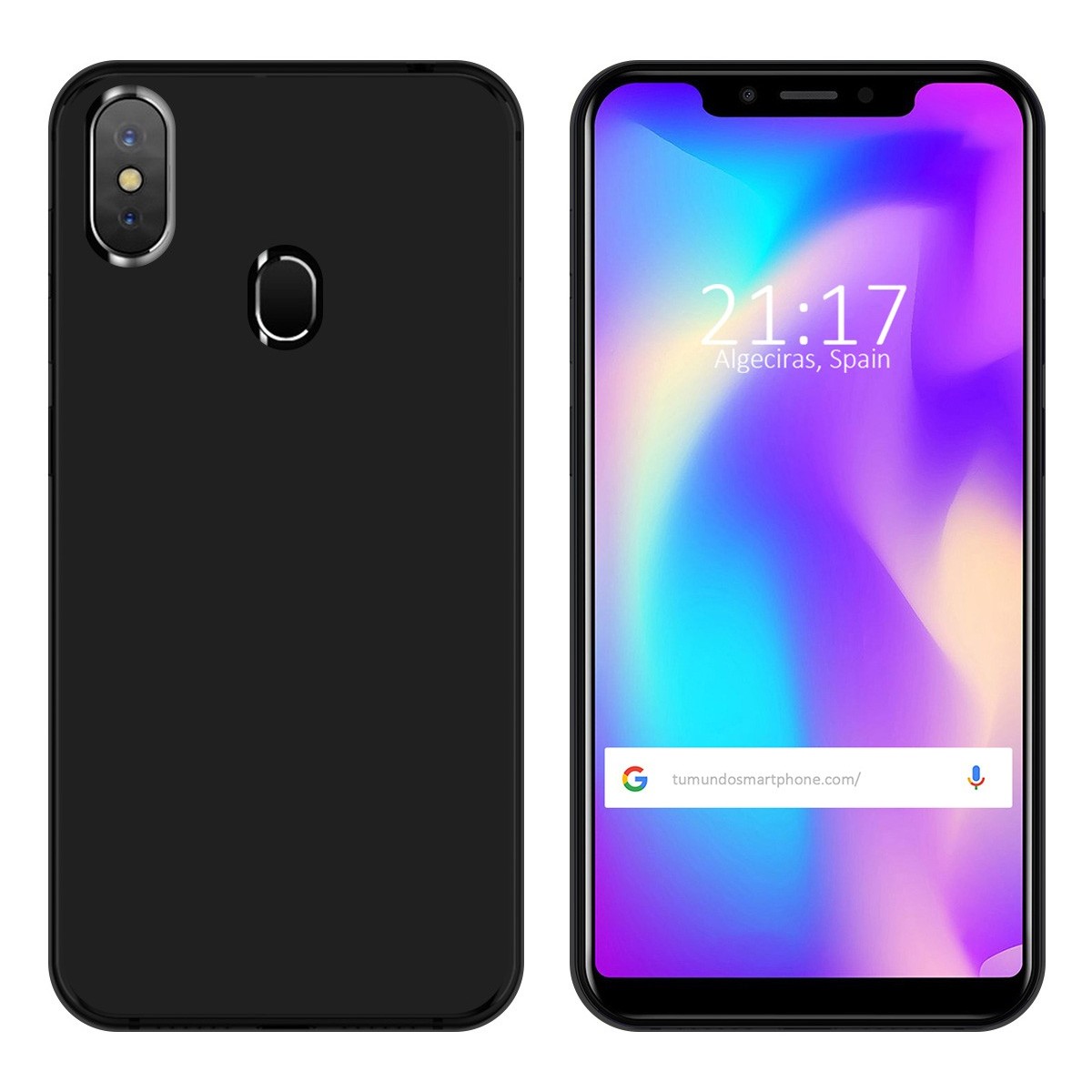 Funda Gel Tpu para Leagoo S9 Color Negra