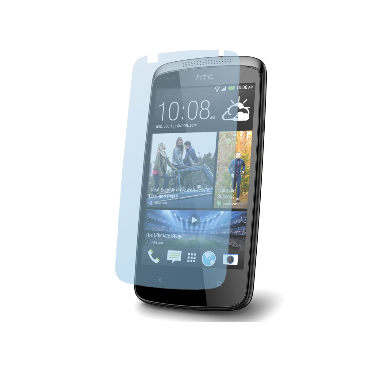 3 X Protector Pantalla HTC Desire 500