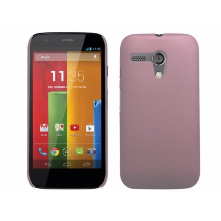 Carcasa Dura Motorola Moto G Color Rosa