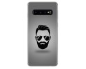 FUNDA de GEL TPU para Samsung Galaxy S10 diseño Barba Dibujos