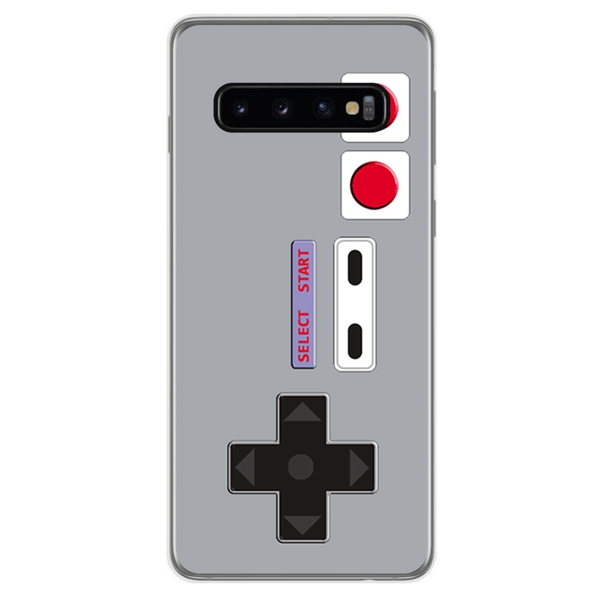 FUNDA de GEL TPU para Samsung Galaxy S10 diseño Consola Dibujos