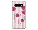 FUNDA de GEL TPU para Samsung Galaxy S10 diseño Flores Vintage Dibujos