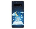 FUNDA de GEL TPU para Samsung Galaxy S10 diseño Libro Cuentos Dibujos