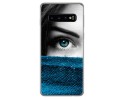 FUNDA de GEL TPU para Samsung Galaxy S10 diseño Ojo Dibujos