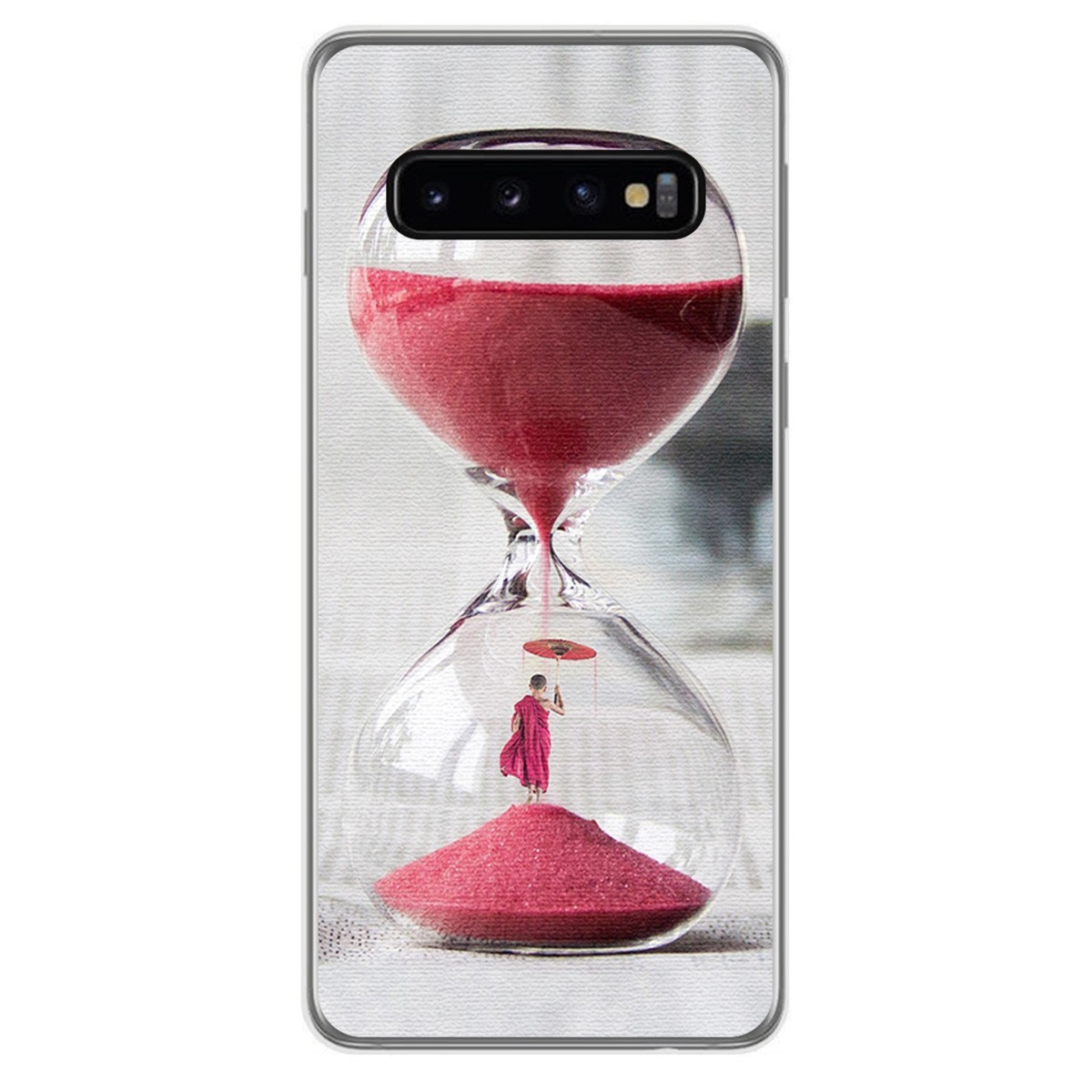 FUNDA de GEL TPU para Samsung Galaxy S10 diseño Reloj Dibujos