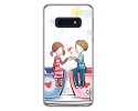 FUNDA de GEL TPU para Samsung Galaxy S10e diseño Café Dibujos