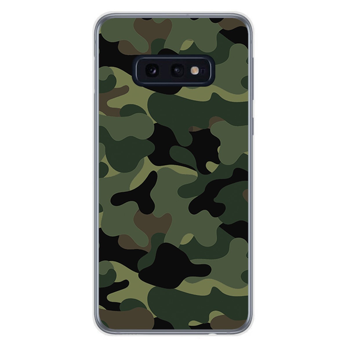 FUNDA de GEL TPU para Samsung Galaxy S10e diseño Camuflaje Dibujos