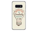FUNDA de GEL TPU para Samsung Galaxy S10e diseño Creativity Dibujos
