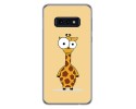 FUNDA de GEL TPU para Samsung Galaxy S10e diseño Jirafa Dibujos