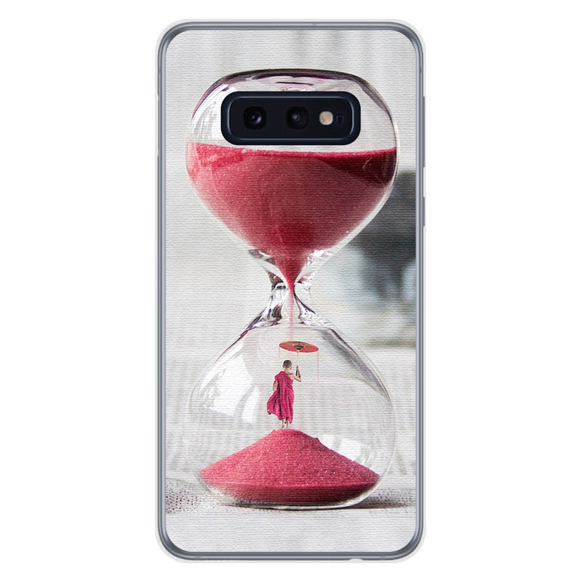 FUNDA de GEL TPU para Samsung Galaxy S10e diseño Reloj Dibujos