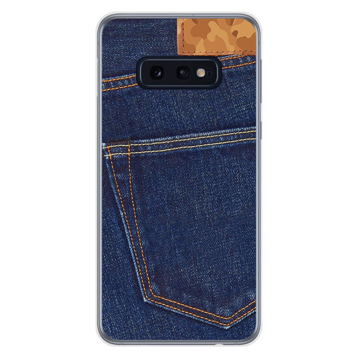 FUNDA de GEL TPU para Samsung Galaxy S10e diseño Vaquero Dibujos