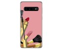 FUNDA de GEL TPU para Samsung Galaxy S10 Plus diseño Brochas Dibujos