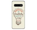 FUNDA de GEL TPU para Samsung Galaxy S10 Plus diseño Creativity Dibujos