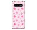 FUNDA de GEL TPU para Samsung Galaxy S10 Plus diseño Flores Dibujos