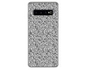 FUNDA de GEL TPU para Samsung Galaxy S10 Plus diseño Letras Dibujos