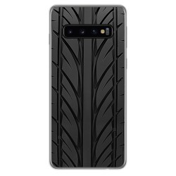 FUNDA de GEL TPU para Samsung Galaxy S10 Plus diseño Neumatico Dibujos