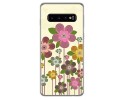 FUNDA de GEL TPU para Samsung Galaxy S10 Plus diseño Primavera En Flor Dibujos