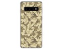FUNDA de GEL TPU para Samsung Galaxy S10 Plus diseño Sand Camuflaje Dibujos