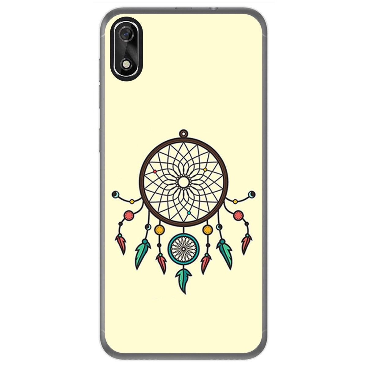 FUNDA de GEL TPU para Cubot J3 diseño Atrapasueños Dibujos
