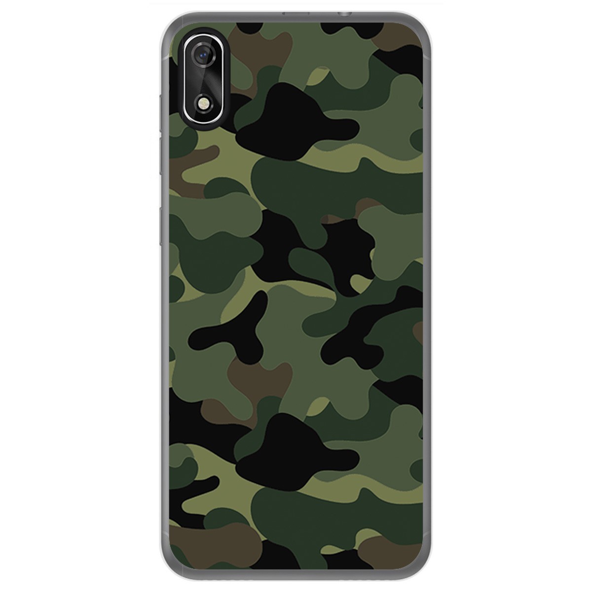 FUNDA de GEL TPU para Cubot J3 diseño Camuflaje Dibujos