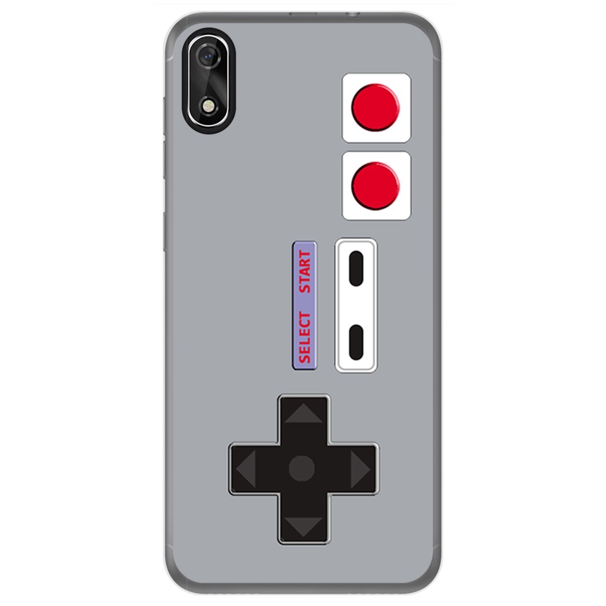 FUNDA de GEL TPU para Cubot J3 diseño Consola Dibujos