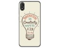 FUNDA de GEL TPU para Cubot J3 diseño Creativity Dibujos