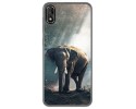 FUNDA de GEL TPU para Cubot J3 diseño Elefante Dibujos
