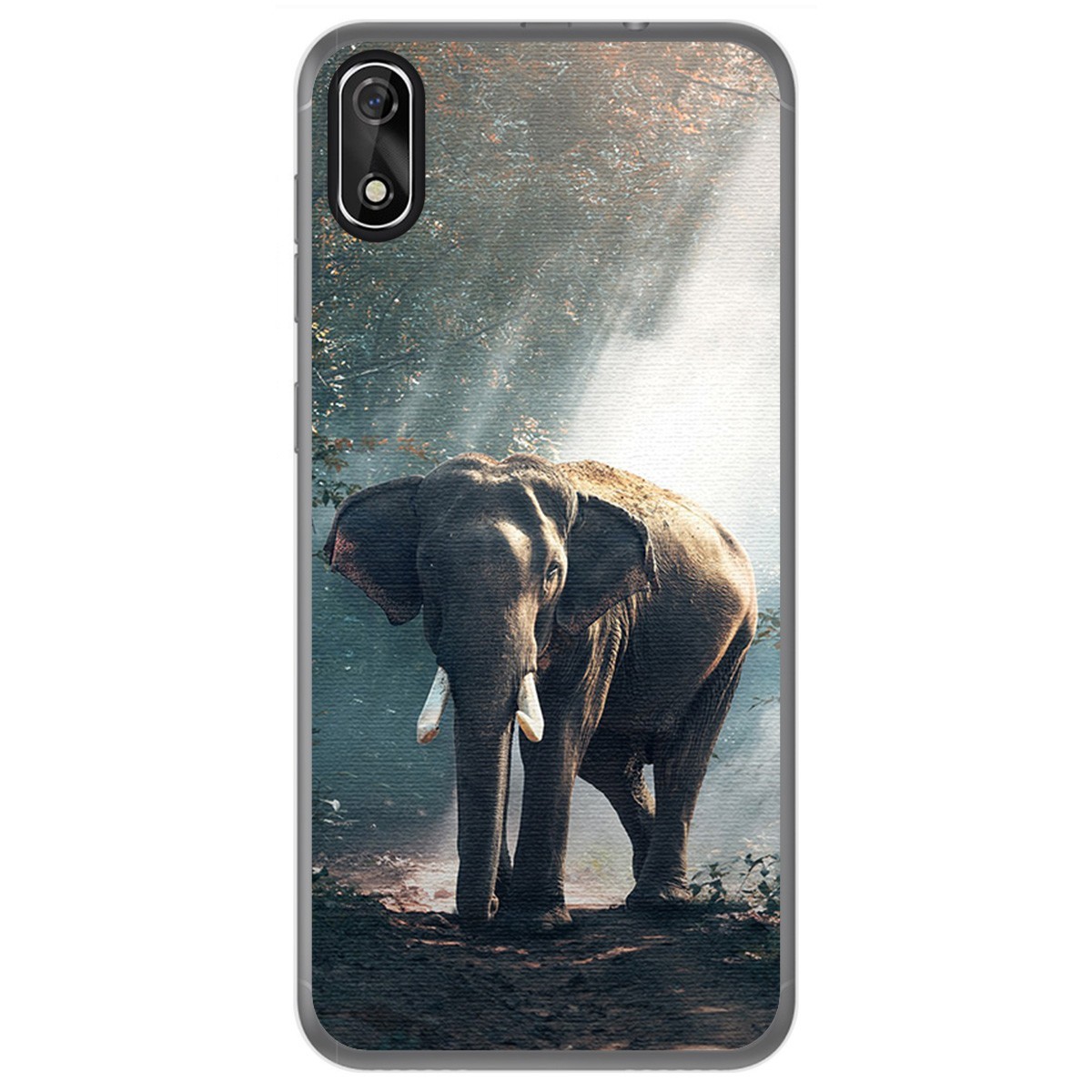 FUNDA de GEL TPU para Cubot J3 diseño Elefante Dibujos