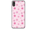 FUNDA de GEL TPU para Cubot J3 diseño Flores Dibujos