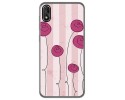 FUNDA de GEL TPU para Cubot J3 diseño Flores Vintage Dibujos
