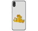 FUNDA de GEL TPU para Cubot J3 diseño Leones Dibujos