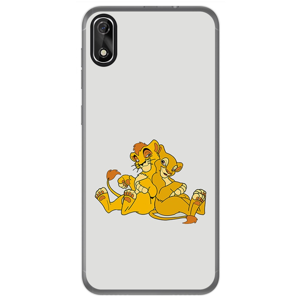 FUNDA de GEL TPU para Cubot J3 diseño Leones Dibujos