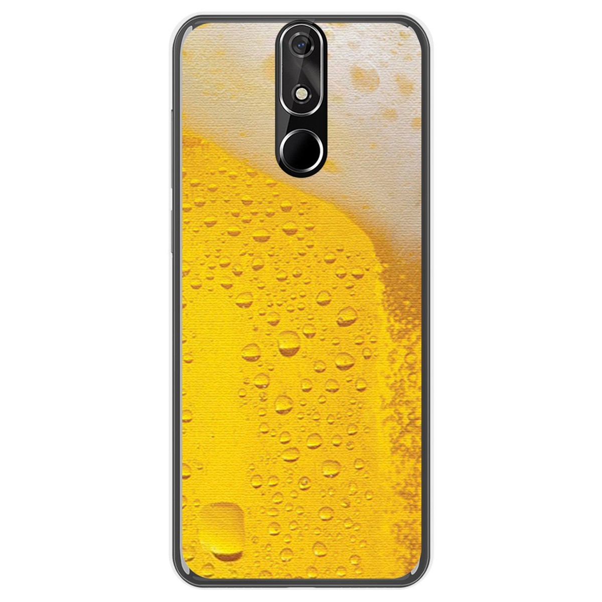 FUNDA de GEL TPU para Cubot Power diseño Cerveza Dibujos