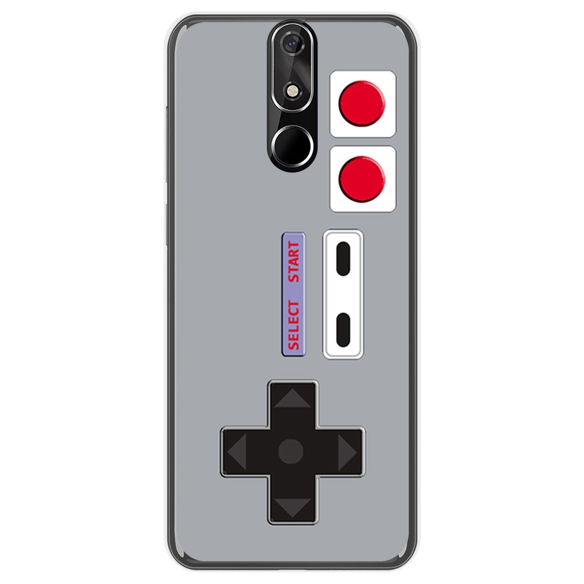FUNDA de GEL TPU para Cubot Power diseño Consola Dibujos