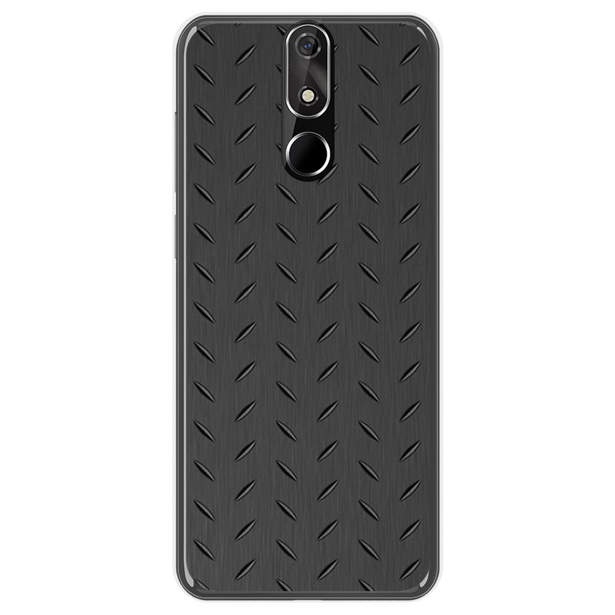 FUNDA de GEL TPU para Cubot Power diseño Metal Dibujos