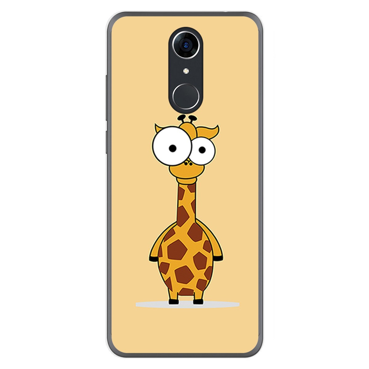 FUNDA de GEL TPU para Cubot Nova diseño Jirafa Dibujos