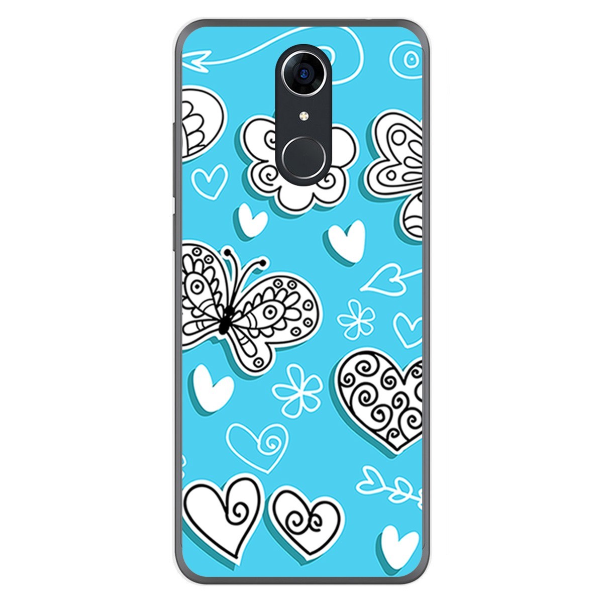 FUNDA de GEL TPU para Cubot Nova diseño Mariposas Dibujos