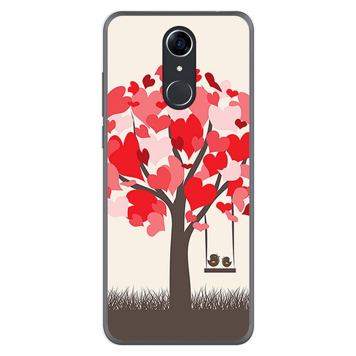 FUNDA de GEL TPU para Cubot Nova diseño Pajaritos Dibujos