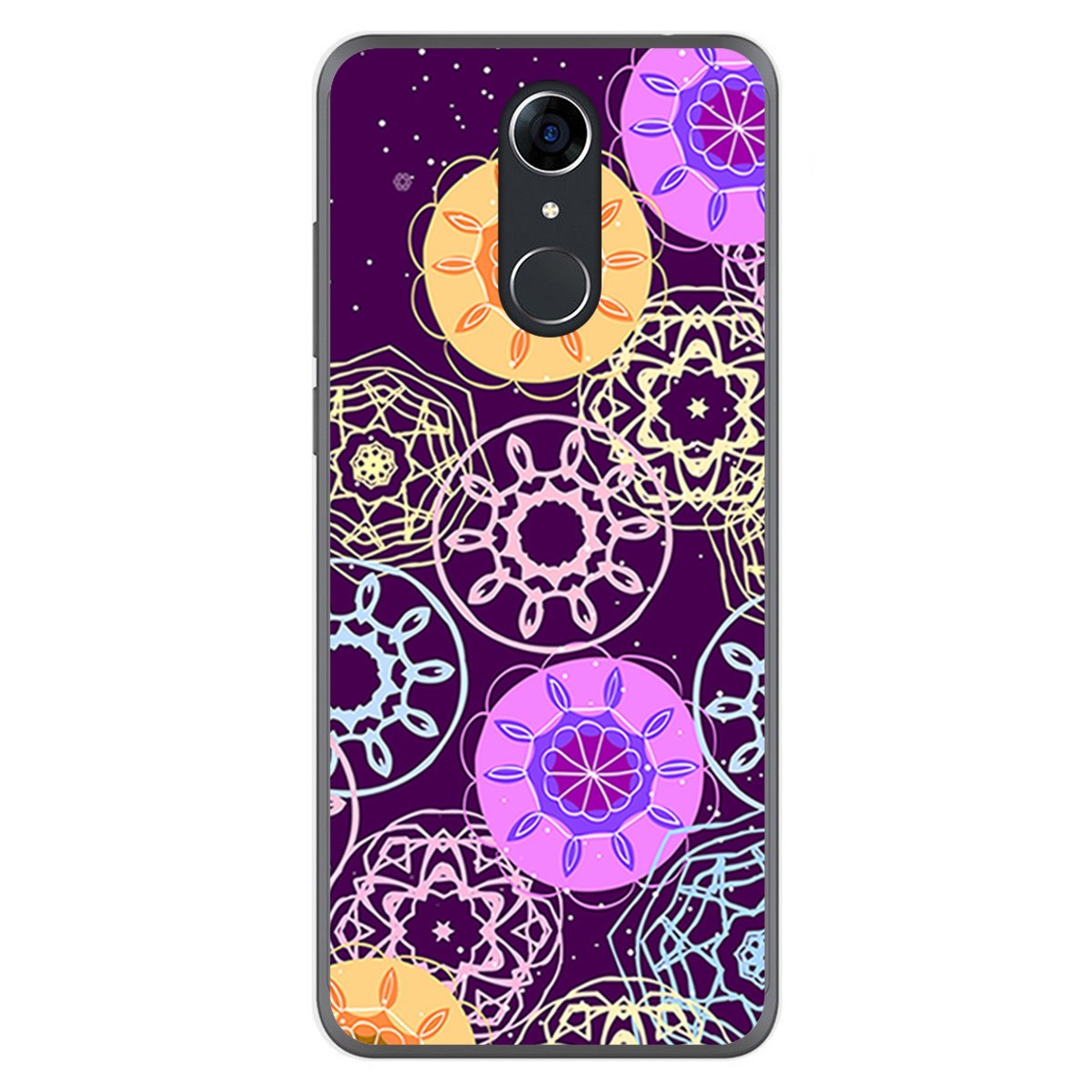 FUNDA de GEL TPU para Cubot Nova diseño Radial Dibujos