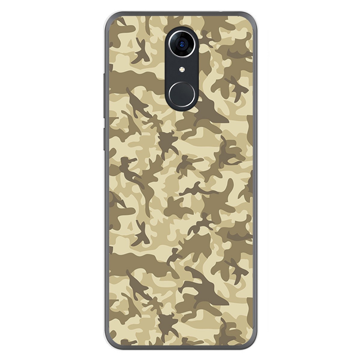 FUNDA de GEL TPU para Cubot Nova diseño Sand Camuflaje Dibujos