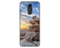 FUNDA de GEL TPU para Cubot Nova diseño Sunset Dibujos