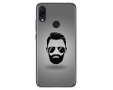 FUNDA de GEL TPU para Xiaomi Redmi Note 7 diseño Barba Dibujos