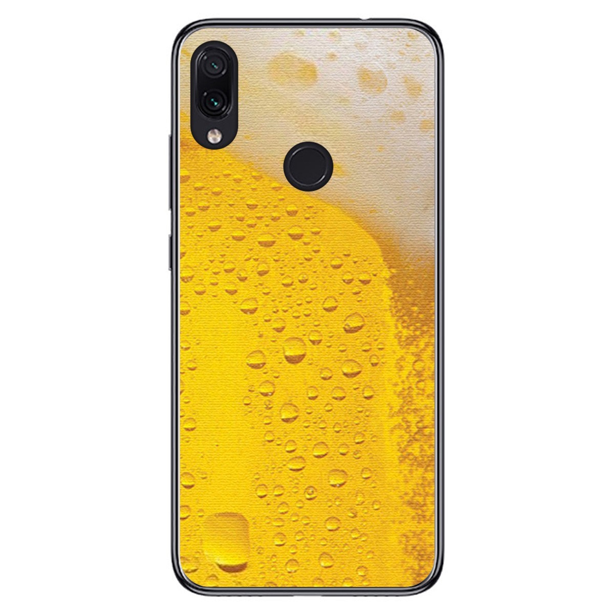 FUNDA de GEL TPU para Xiaomi Redmi Note 7 diseño Cerveza Dibujos
