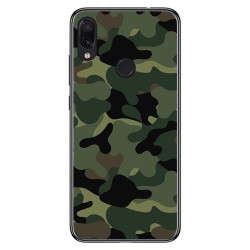 FUNDA de GEL TPU para Xiaomi Redmi Note 7 diseño Camuflaje Dibujos