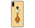 FUNDA de GEL TPU para Xiaomi Redmi Note 7 diseño Jirafa Dibujos
