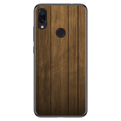 FUNDA de GEL TPU para Xiaomi Redmi Note 7 diseño Madera Dibujos