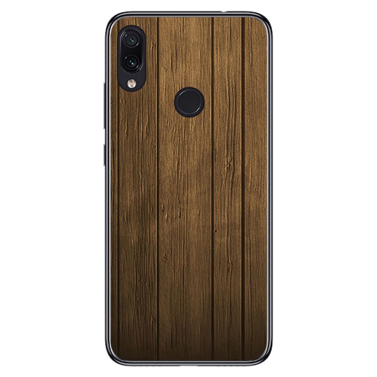 FUNDA de GEL TPU para Xiaomi Redmi Note 7 diseño Madera Dibujos