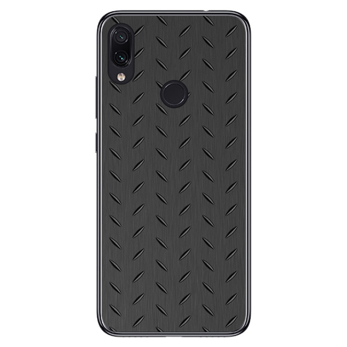 FUNDA de GEL TPU para Xiaomi Redmi Note 7 diseño Metal Dibujos