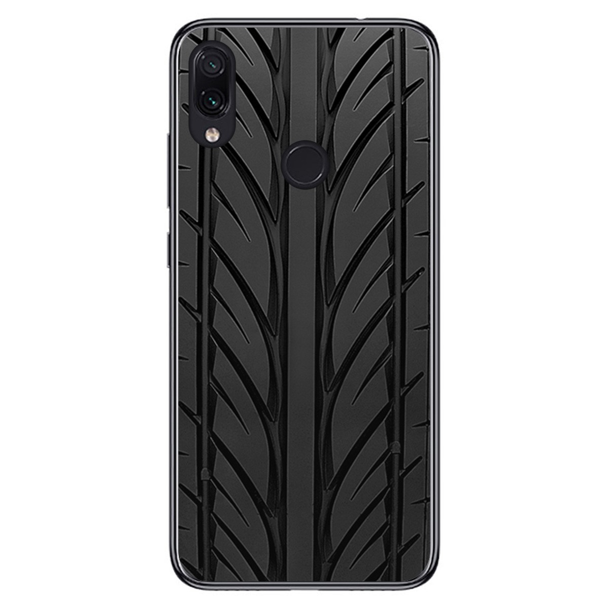 FUNDA de GEL TPU para Xiaomi Redmi Note 7 diseño Neumatico Dibujos